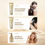 LUMÉI Rosemary Infused Shampoo & Conditoner Anti-Hair Fall Oil-control Soothing Antioxidant Volumizing Caffeine Niacinamide Piroctone Olamine